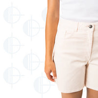 Short droit en coton Pearl Saint-James