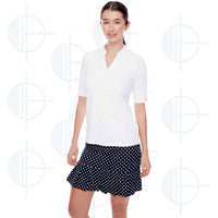 Polo Solid V-Neck Velocity Swing Control