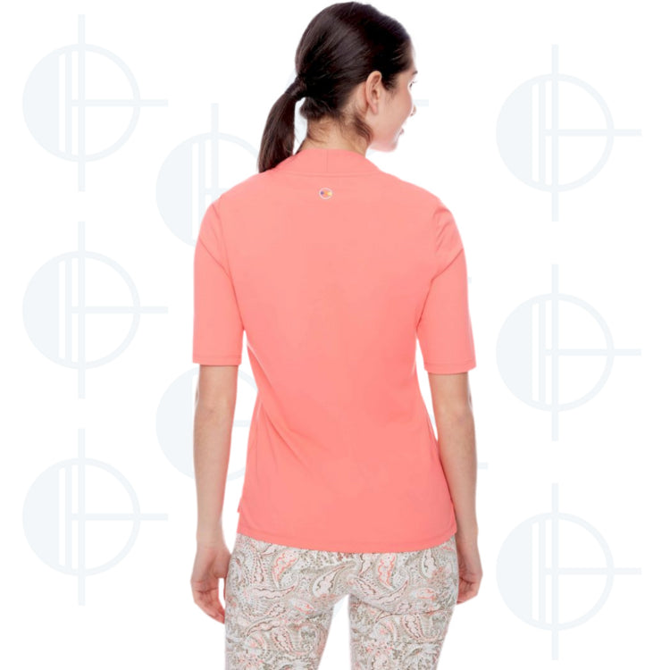 Polo Solid V-Neck Velocity Swing Control