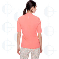 Polo Solid V-Neck Velocity Swing Control