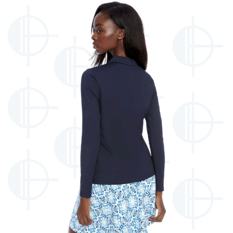 Velocity Swing Control long sleeve polo shirt