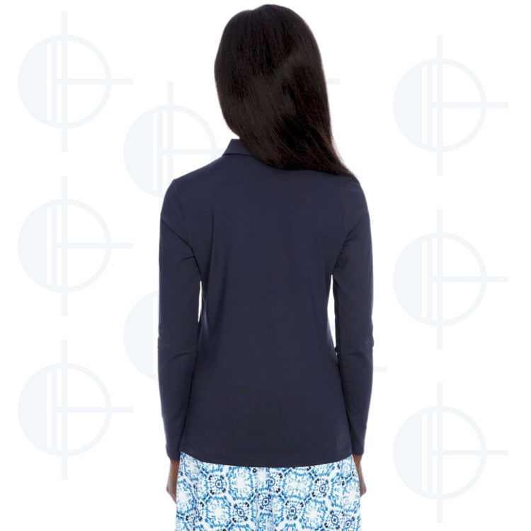 Velocity Swing Control long sleeve polo shirt