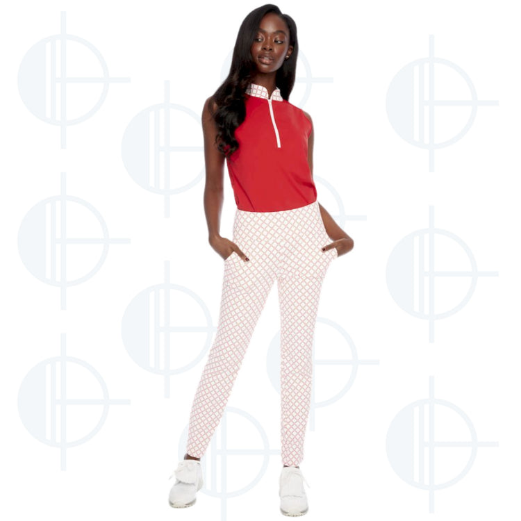 Haut sans manche 1/4 Zip Velocity Swing Control