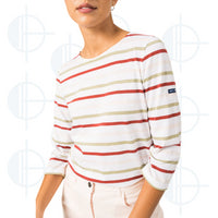 Galathée II Saint-James 3/4 sailor top