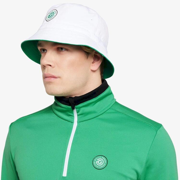 Dario Galvin Green 1/4 zip sweater