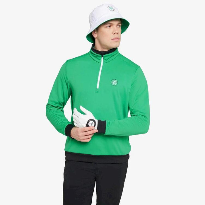 Dario Galvin Green 1/4 zip sweater