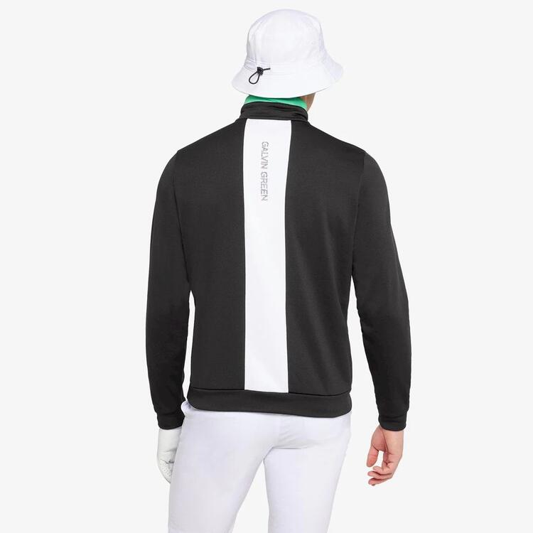 Dario Galvin Green 1/4 zip sweater