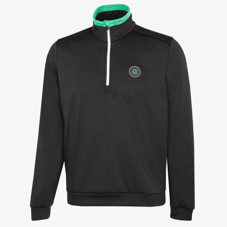 Dario Galvin Green 1/4 zip sweater