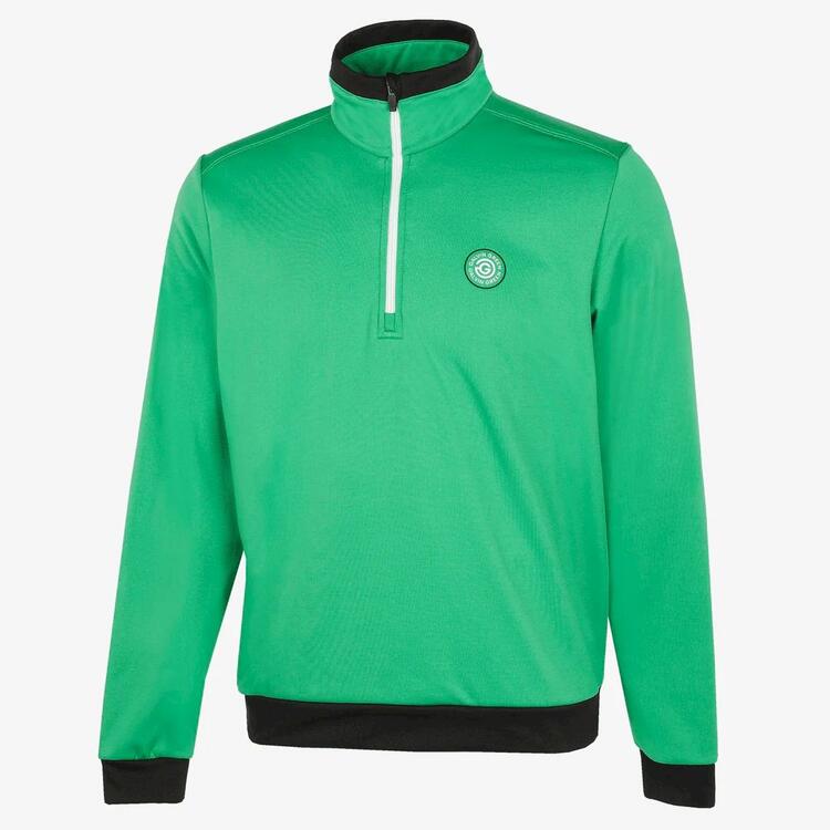 Dario Galvin Green 1/4 zip sweater