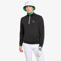Dario Galvin Green 1/4 zip sweater
