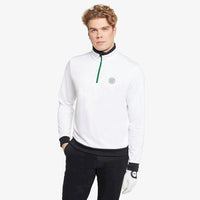 Dario Galvin Green 1/4 zip sweater