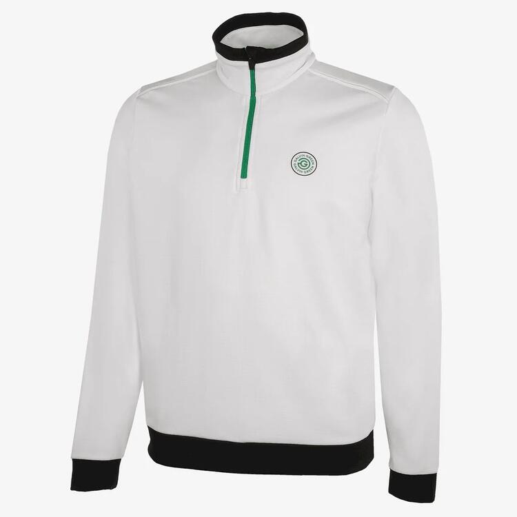 Dario Galvin Green 1/4 zip sweater