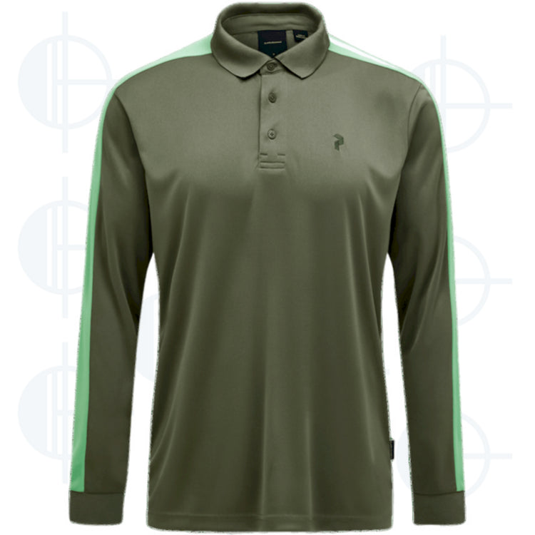 Polo longsleeve PLayer Peak Performance