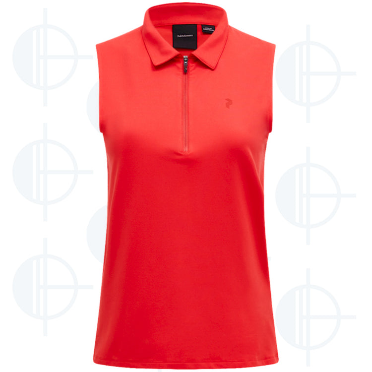Polo Comfort zip SL Peak Performance