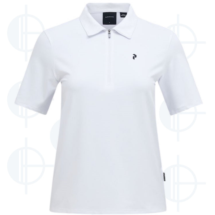 Polo Comfort Zip W Peak Performance