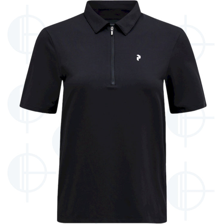 Polo Comfort Zip W Peak Performance