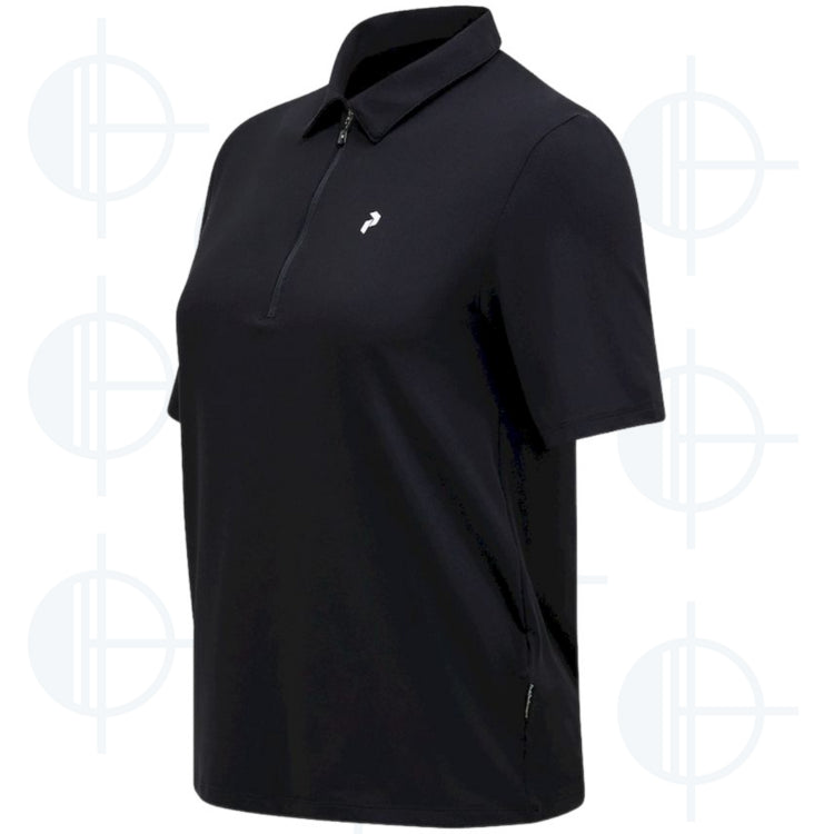 Polo Comfort Zip W Peak Performance