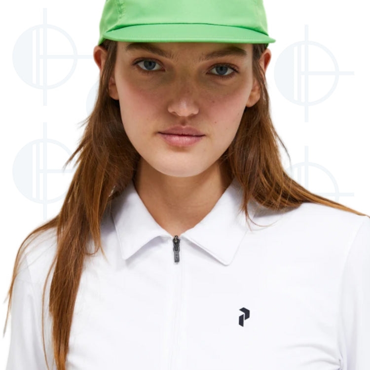 Polo Comfort Zip W Peak Performance