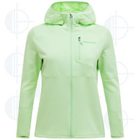 Hoodie Zip Trail Polartec Power Grid Peak Performance