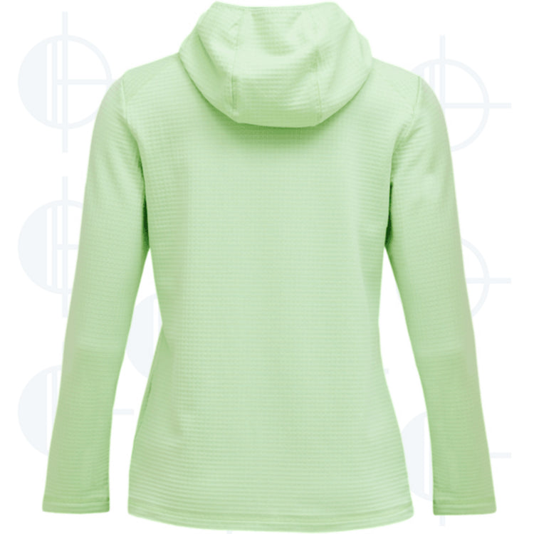 Hoodie Zip Trail Polartec Power Grid Peak Performance