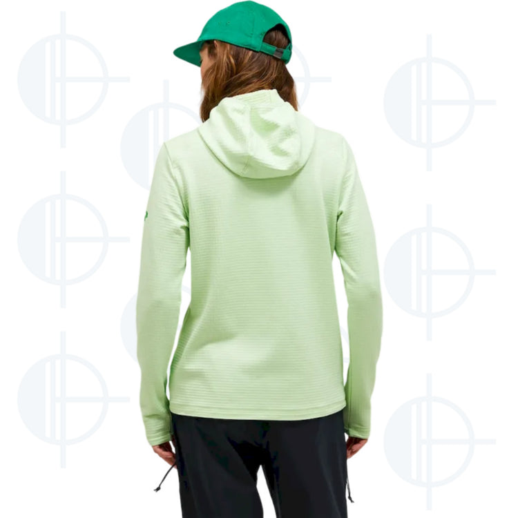 Hoodie Zip Trail Polartec Power Grid Peak Performance