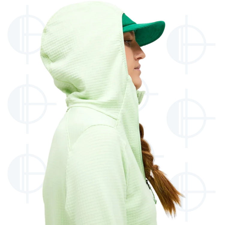 Hoodie Zip Trail Polartec Power Grid Peak Performance