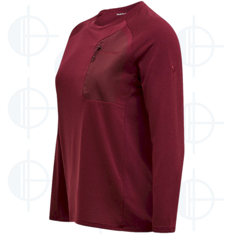 Crewneck Freelight Polartec Power Grid Peak Peformance