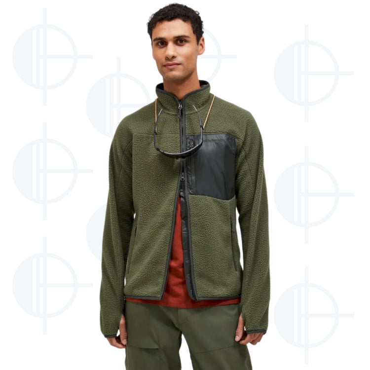 Jacket Pile Zip Peak Performance