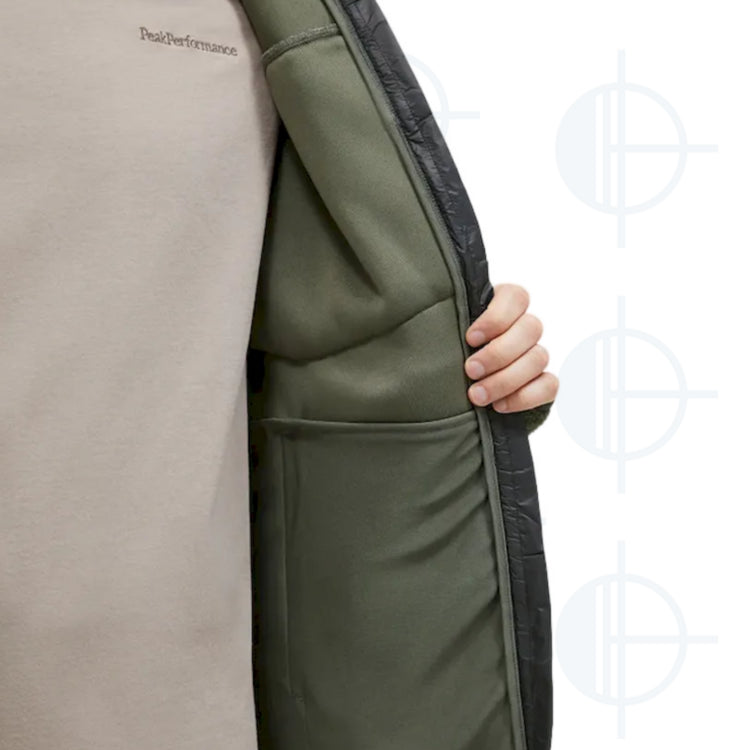 Jacket Pile Zip Peak Performance