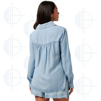 Chemise Chambray Button Down LS Travis Mathew