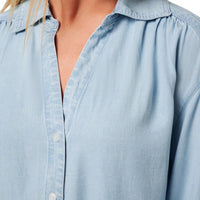Travis Mathew Chambray Shirt Dress