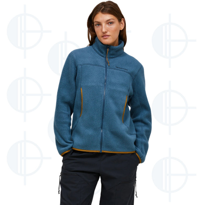 Cardigan Fleece zip W Peak Performance