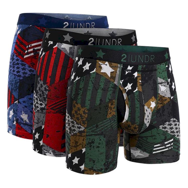 Pack of 3 6" Swing Shift boxers