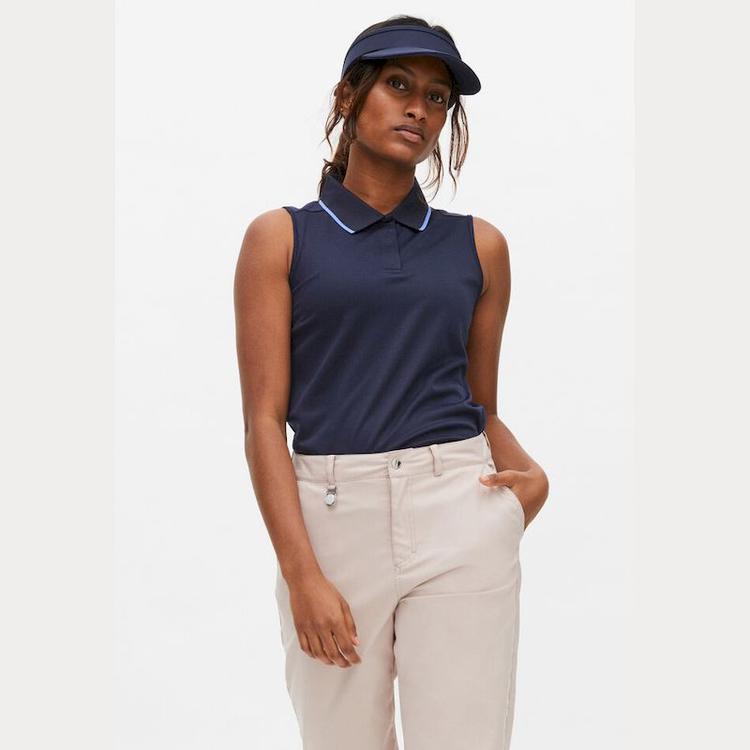 Mildred Rohnisch sleeveless polo shirt