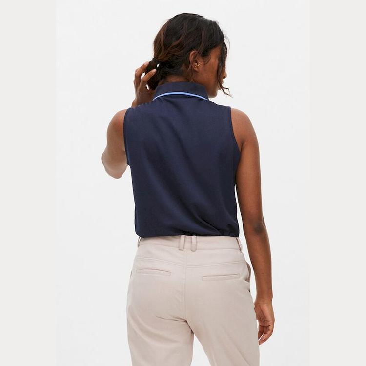 Mildred Rohnisch sleeveless polo shirt