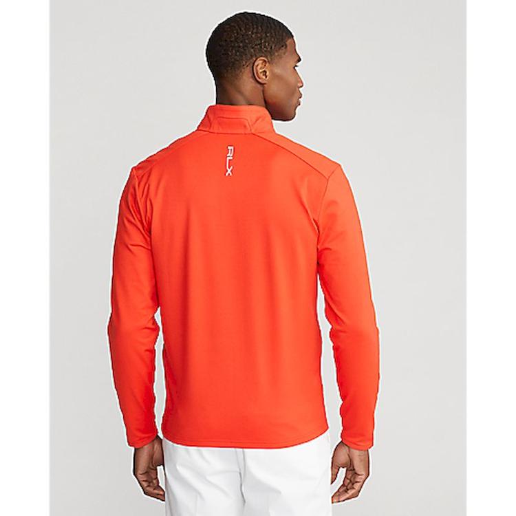 Ralph Lauren Luxury Jersey 1/4 zip sweater