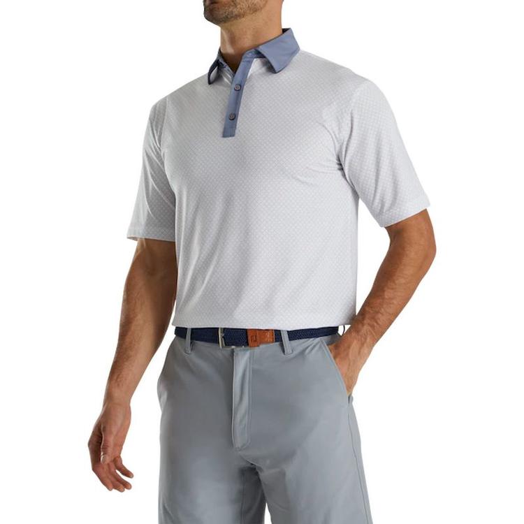 Polo diamond Dot Print FootJoy