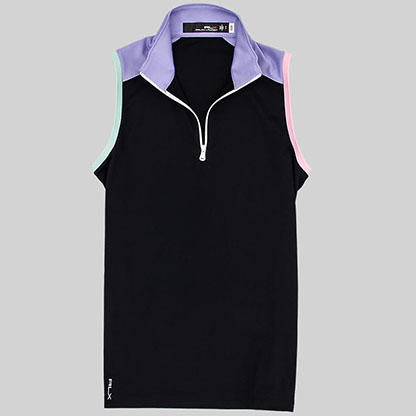 Golf sleeveless polo shirt 5/15