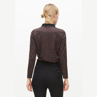 Sia long sleeve polo shirt
