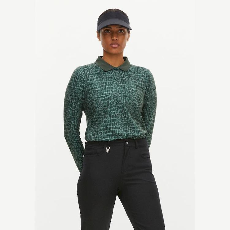 Sia long sleeve polo shirt