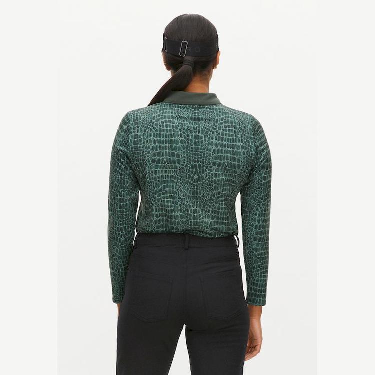 Sia long sleeve polo shirt