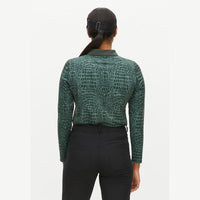 Sia long sleeve polo shirt