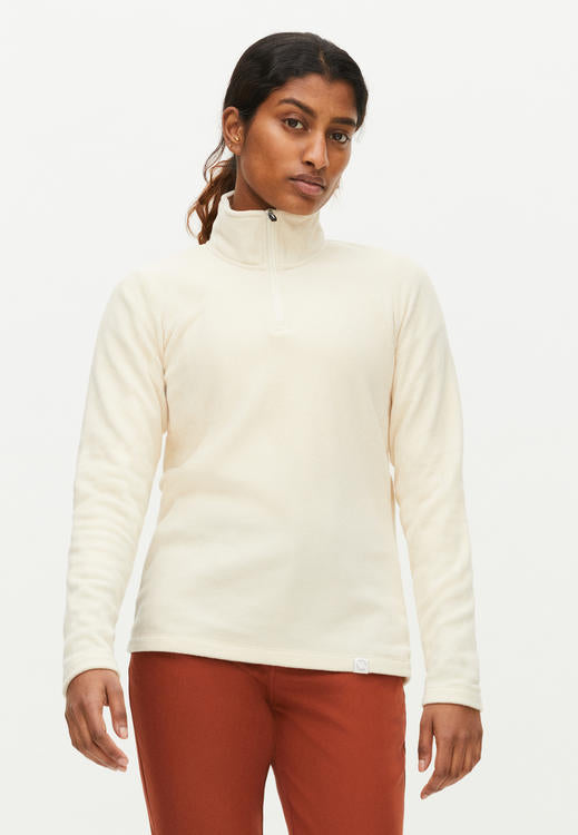 Polar Demi-zip Light Fleece Swan