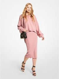 Asymmetric wool and cashmere sweater MK