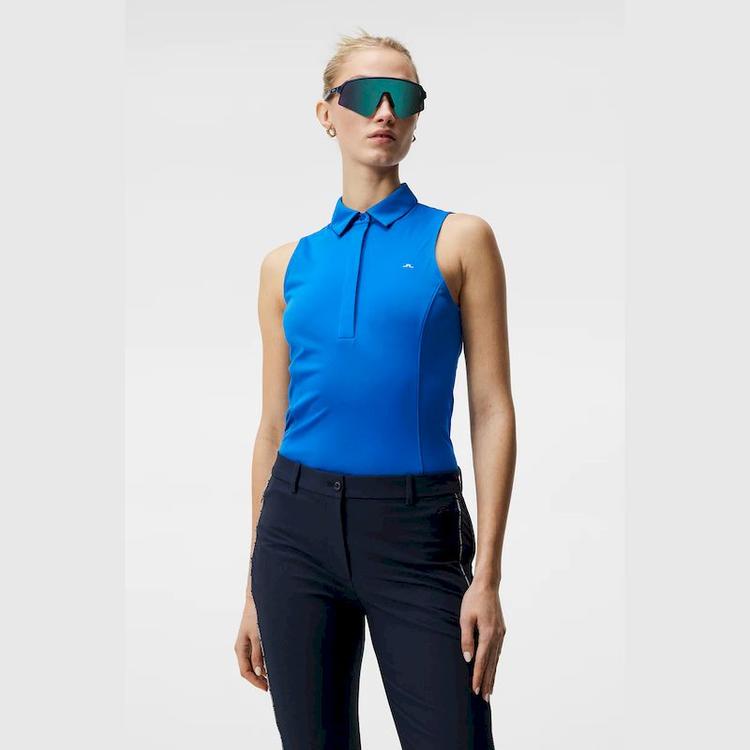 Dena J.Lindeberg sleeveless polo shirt