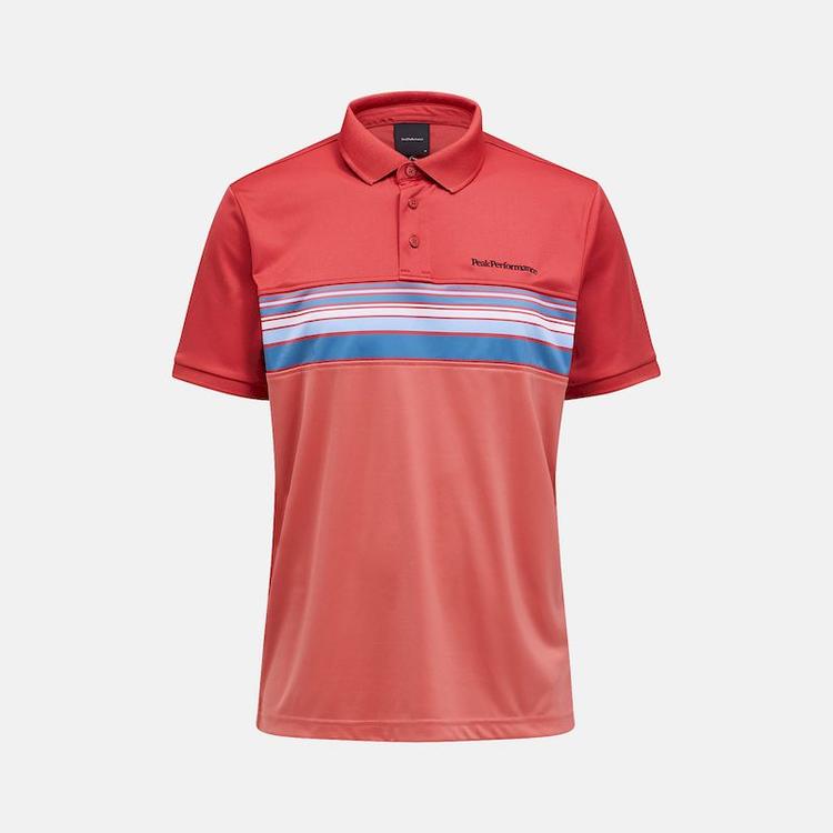Peak Performance Player Print Polo Shirt