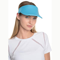 Lucky in Love Stretch Logo Visor