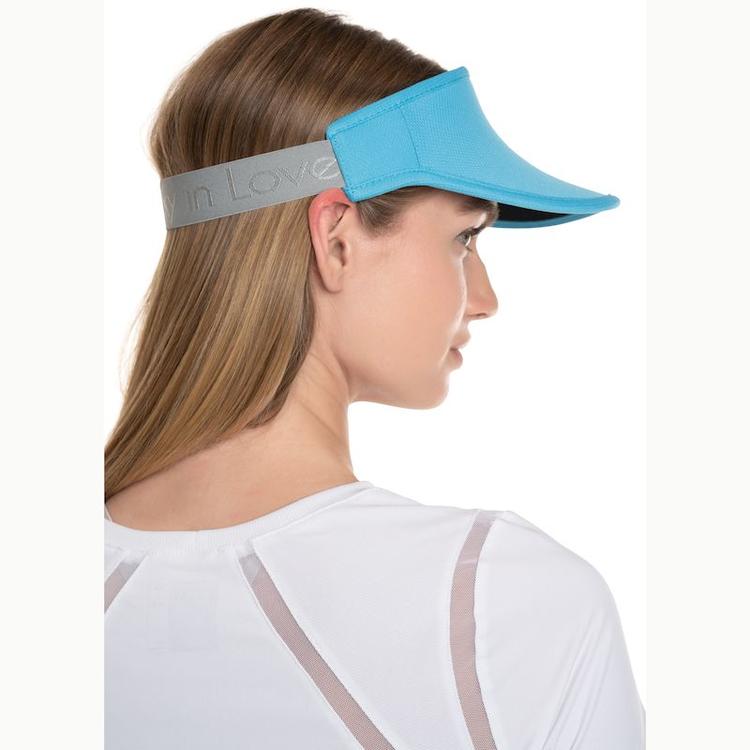Lucky in Love Stretch Logo Visor