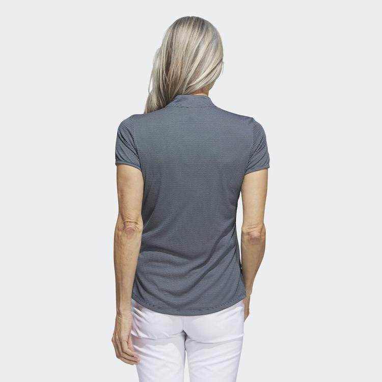 Adidas polka dot polo shirt