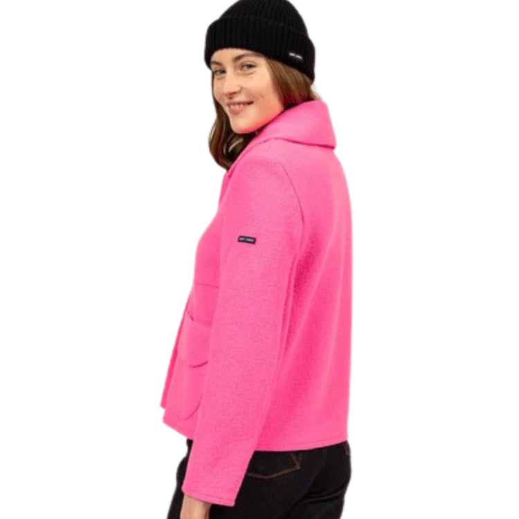 Villedieu Saint-James short boiled wool jacket